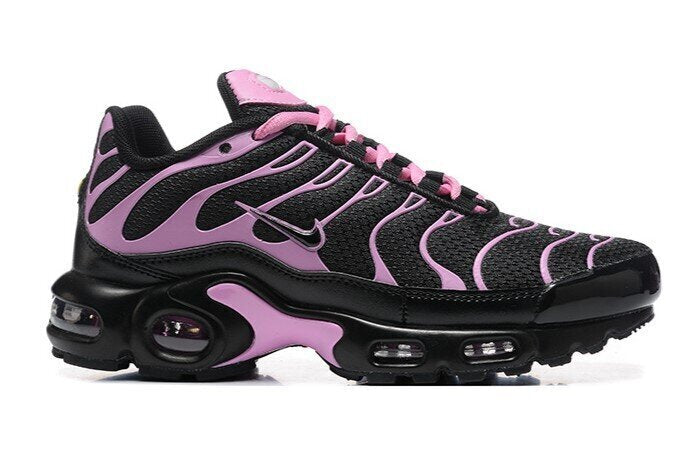 nike air max plus tn pink and black