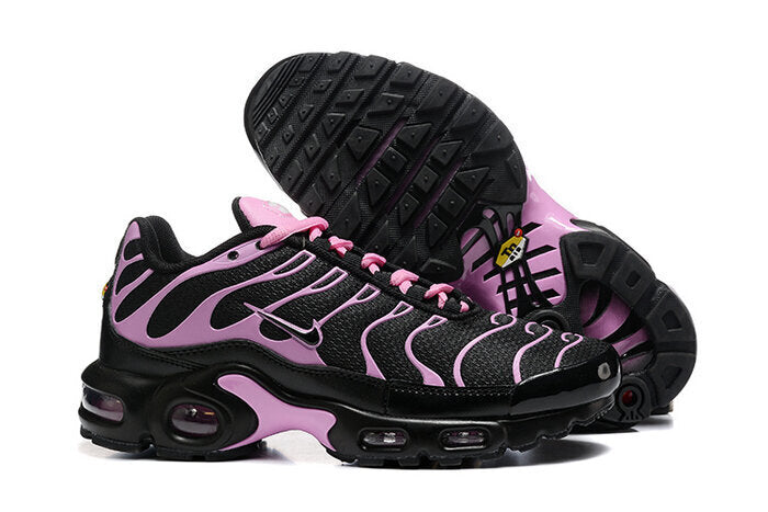 NIKE AIR MAX PLUS TN BLACK AND PINK