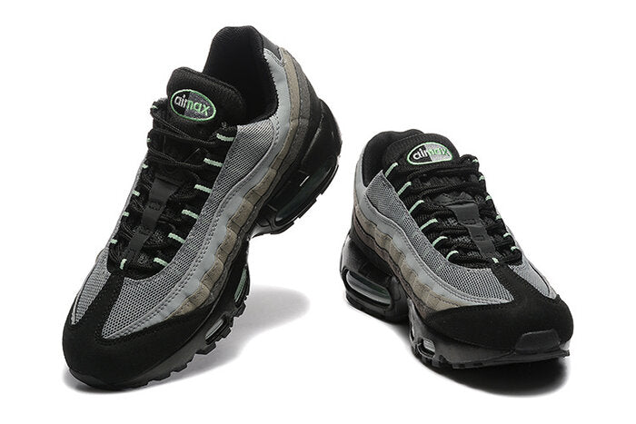 NIKE AIR MAX 95 GREEN AND BLACK
