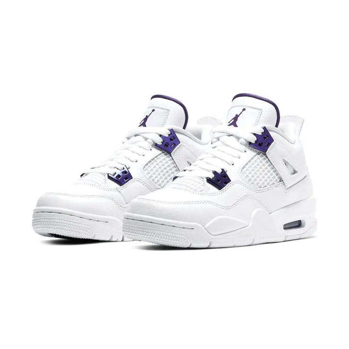 NIKE JORDAN 4 RETRO PURPLE METALIC