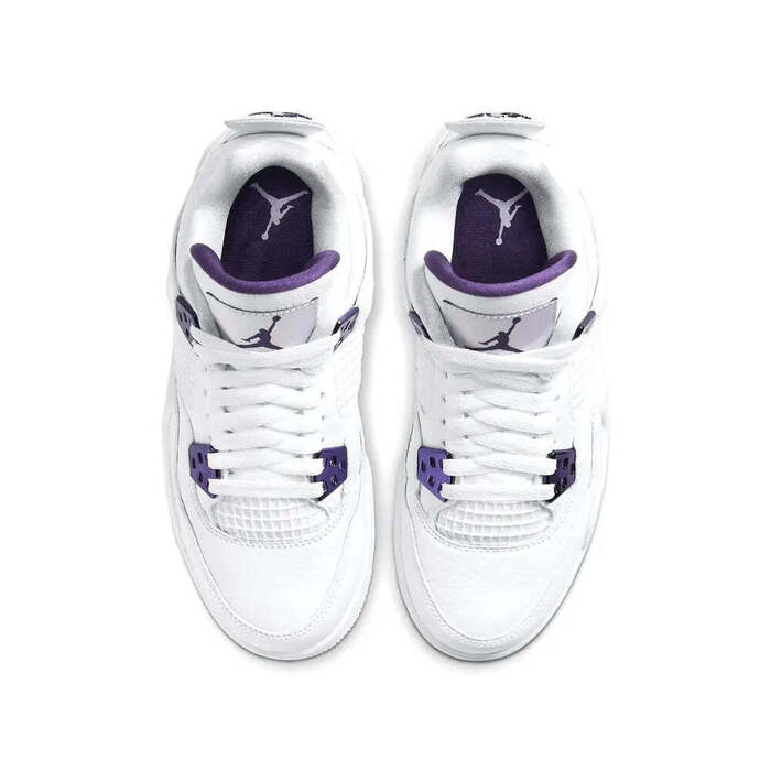 NIKE JORDAN 4 RETRO PURPLE METALIC
