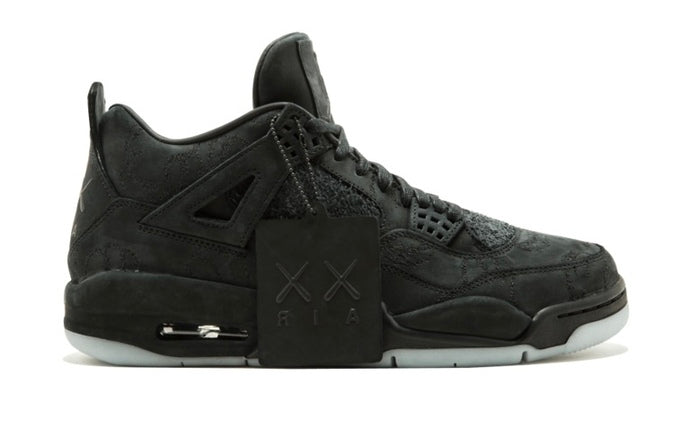 NIKE JORDAN 4 RETRO BLACK KAWS