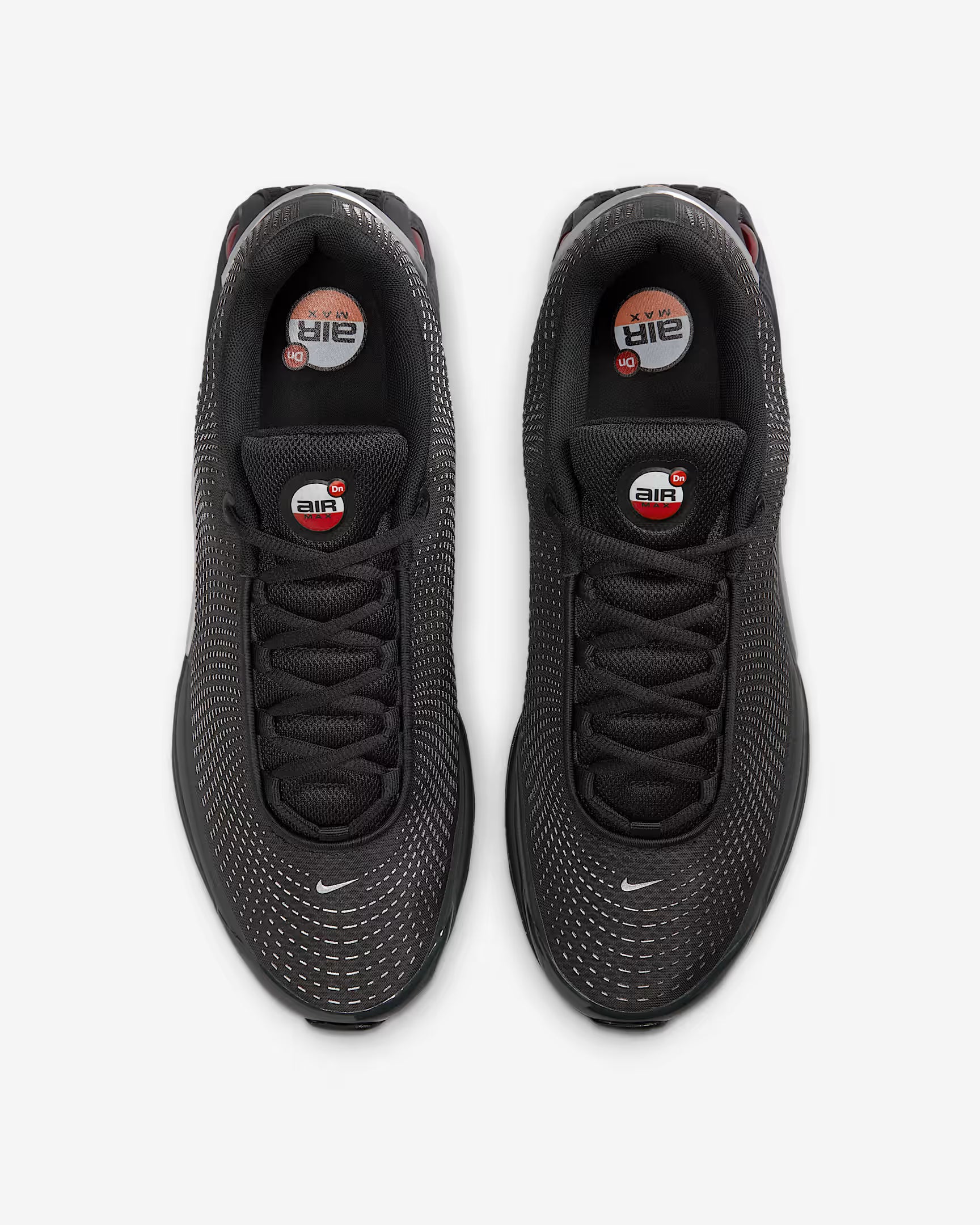 Nike Air Max DN Black Metallic Silver University Red'