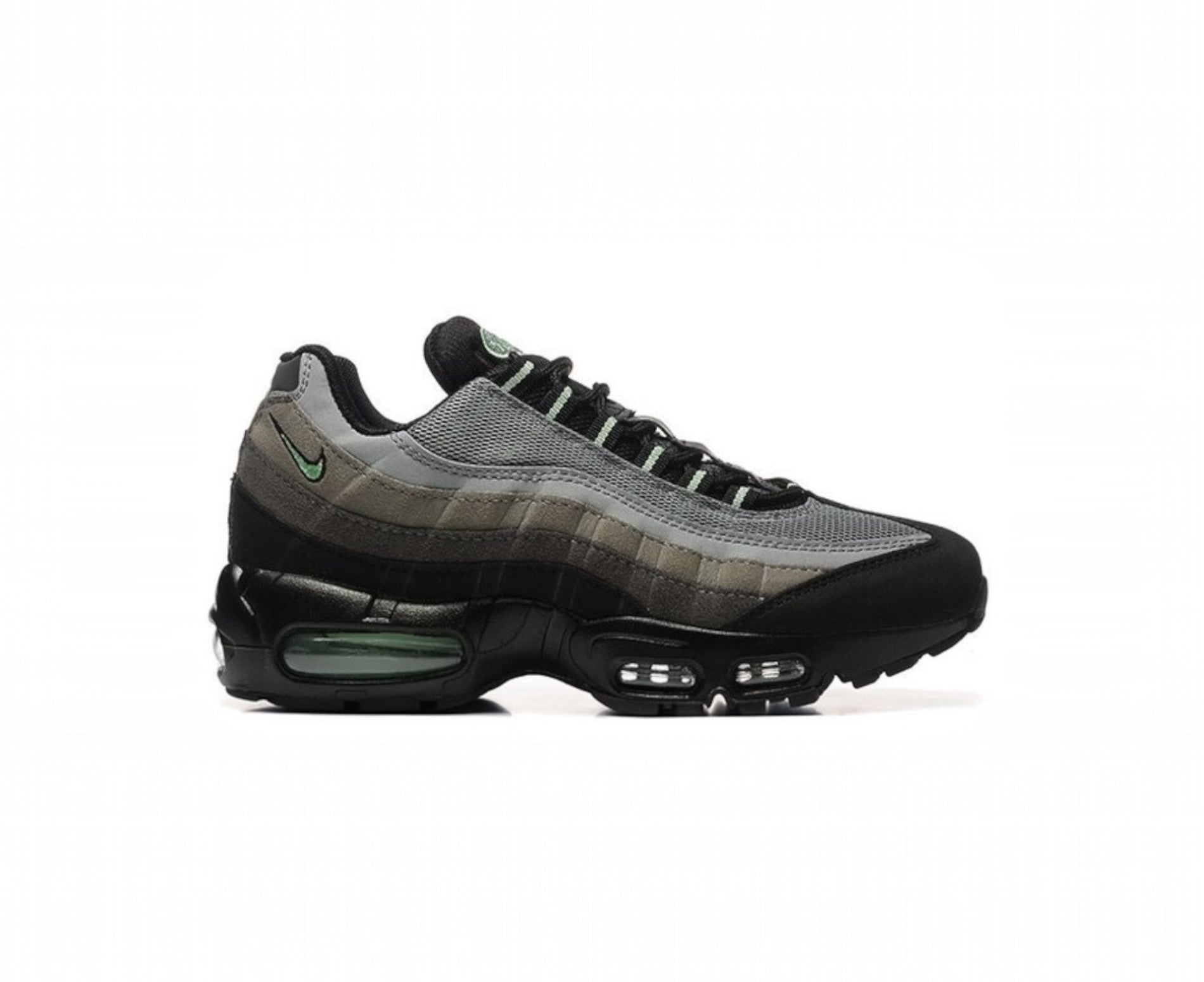 NIKE AIR MAX 95 GREEN AND BLACK