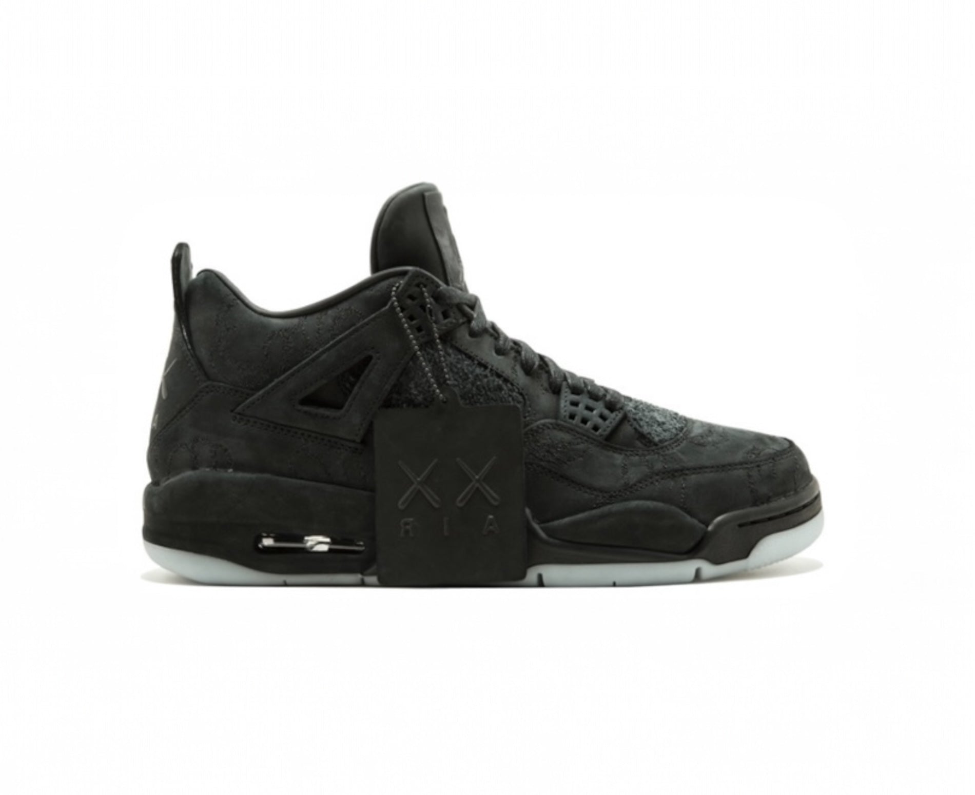 NIKE JORDAN 4 RETRO BLACK KAWS