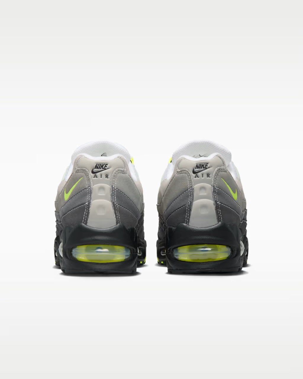 NIKE AIR MAX 95 OG Black And Neon Yellow-Lt Graphite IO9926-001 Nike