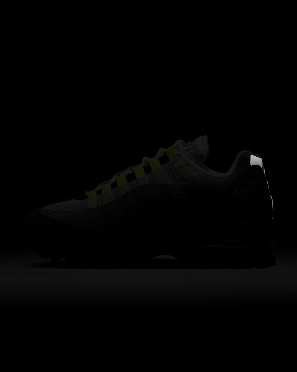 NIKE AIR MAX 95 OG Black And Neon Yellow-Lt Graphite IO9926-001 Nike