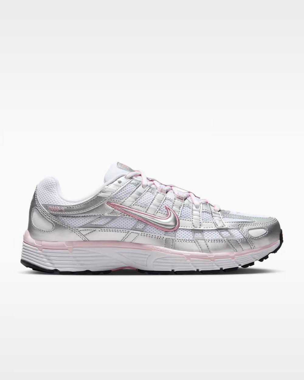 Nike P-6000 White Elemental Pink Metallic Silver BV1021-108 Nike