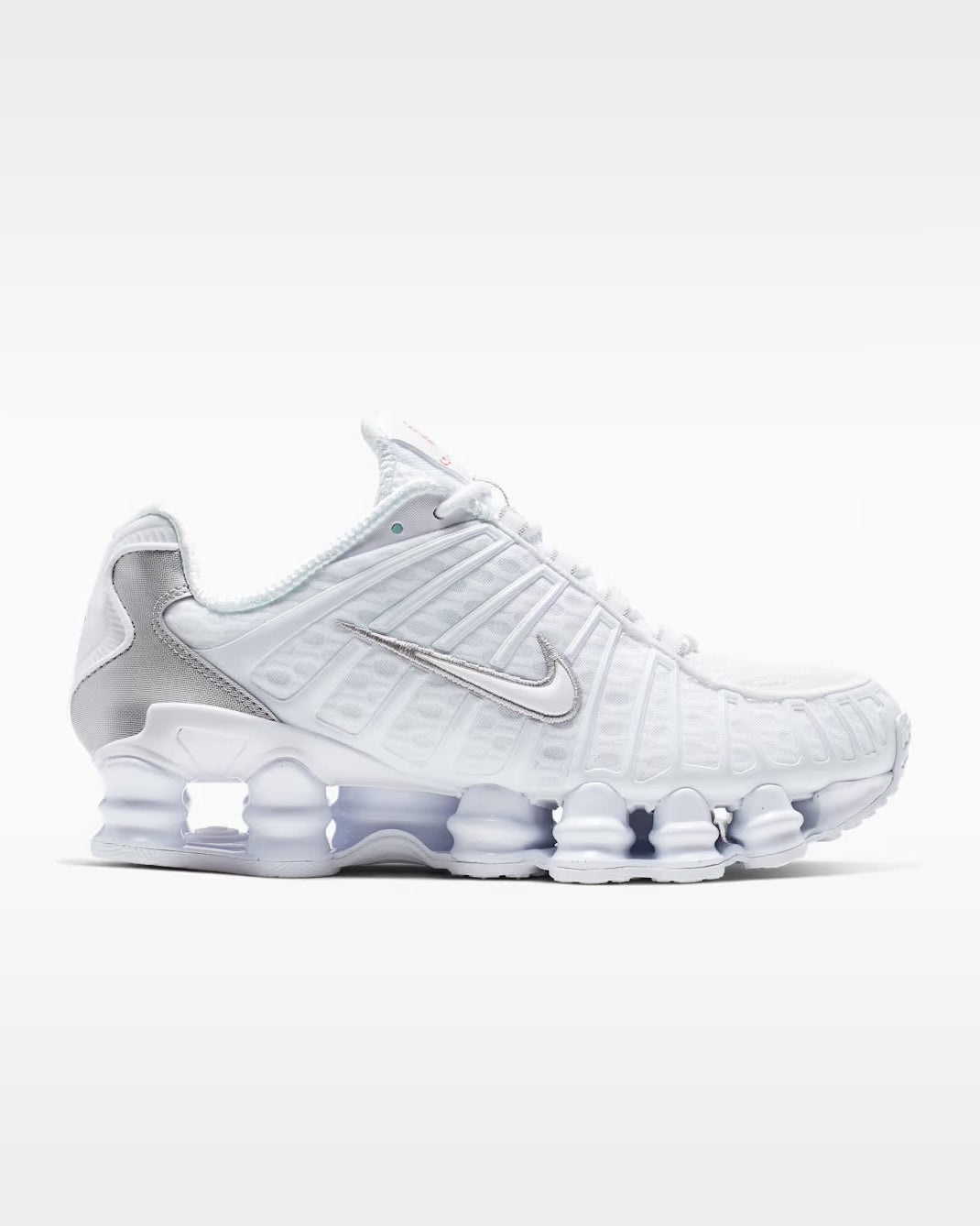 Nike Shox TL "White & Metallic Silver" AV3595-100 Nike