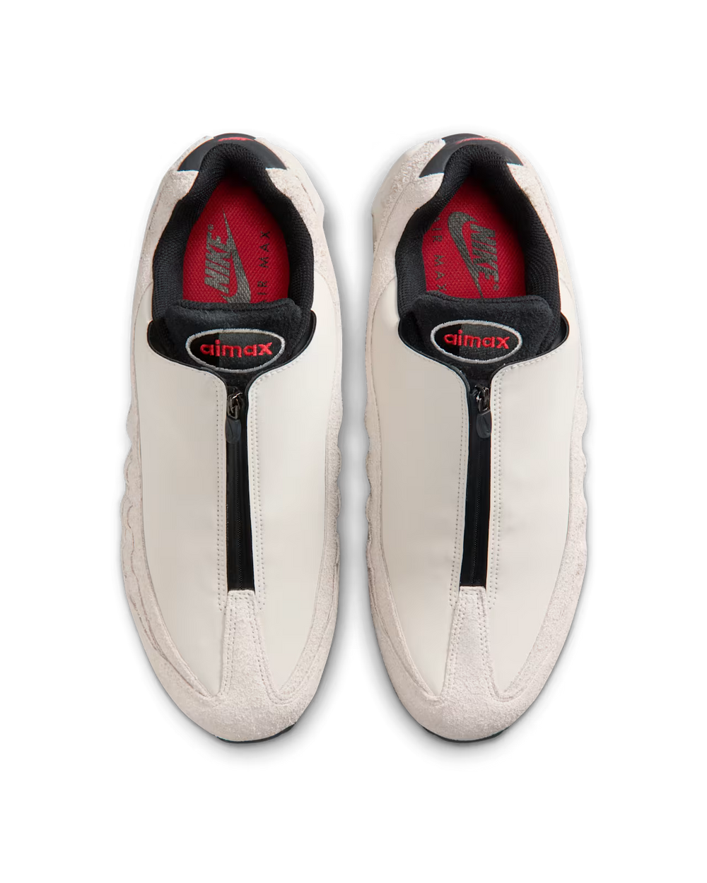 Nike Air Max 95 Big Bubble Zip Phantom and Light Crimson IM0695-002