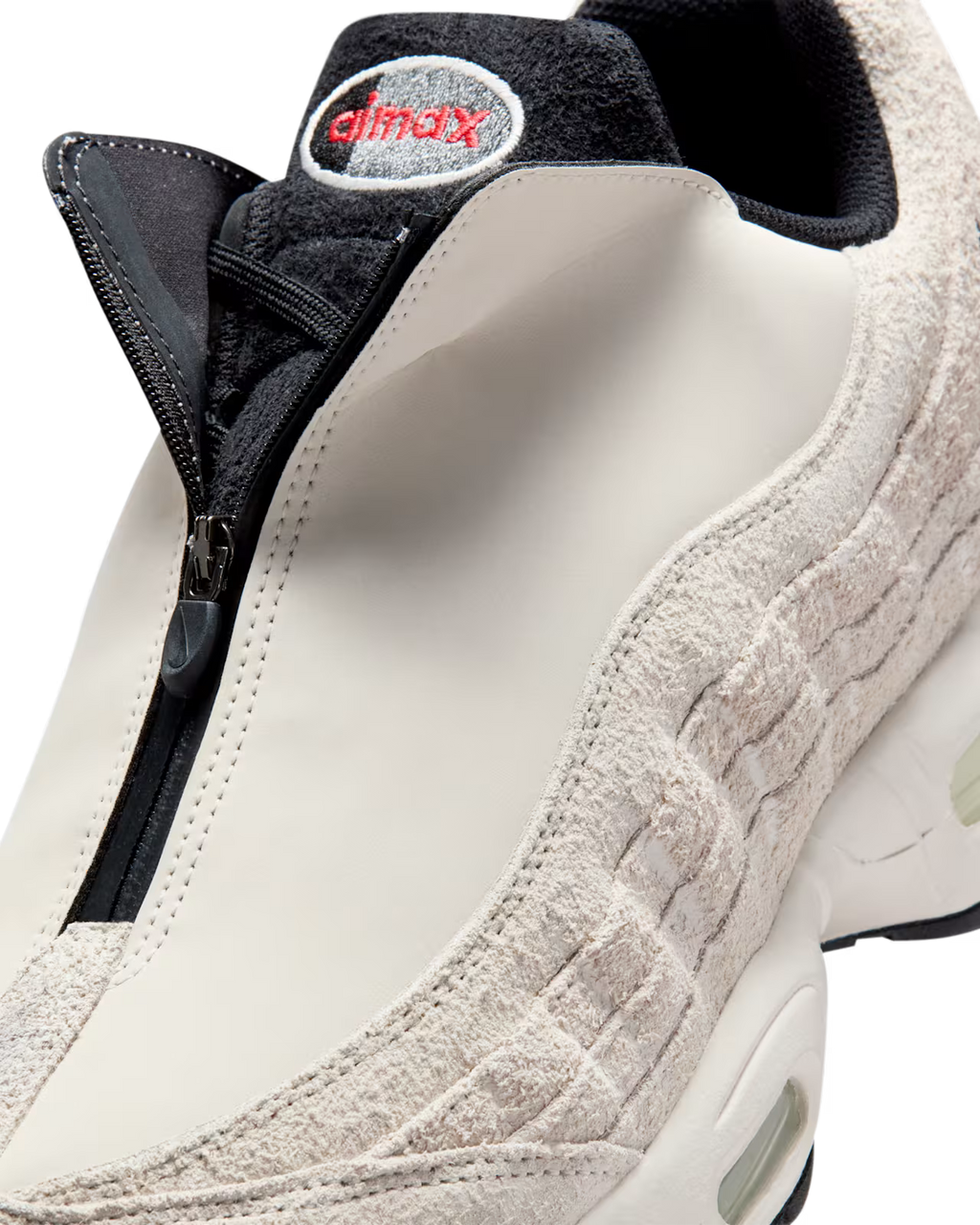 Nike Air Max 95 Big Bubble Zip Phantom and Light Crimson IM0695-002 Nike