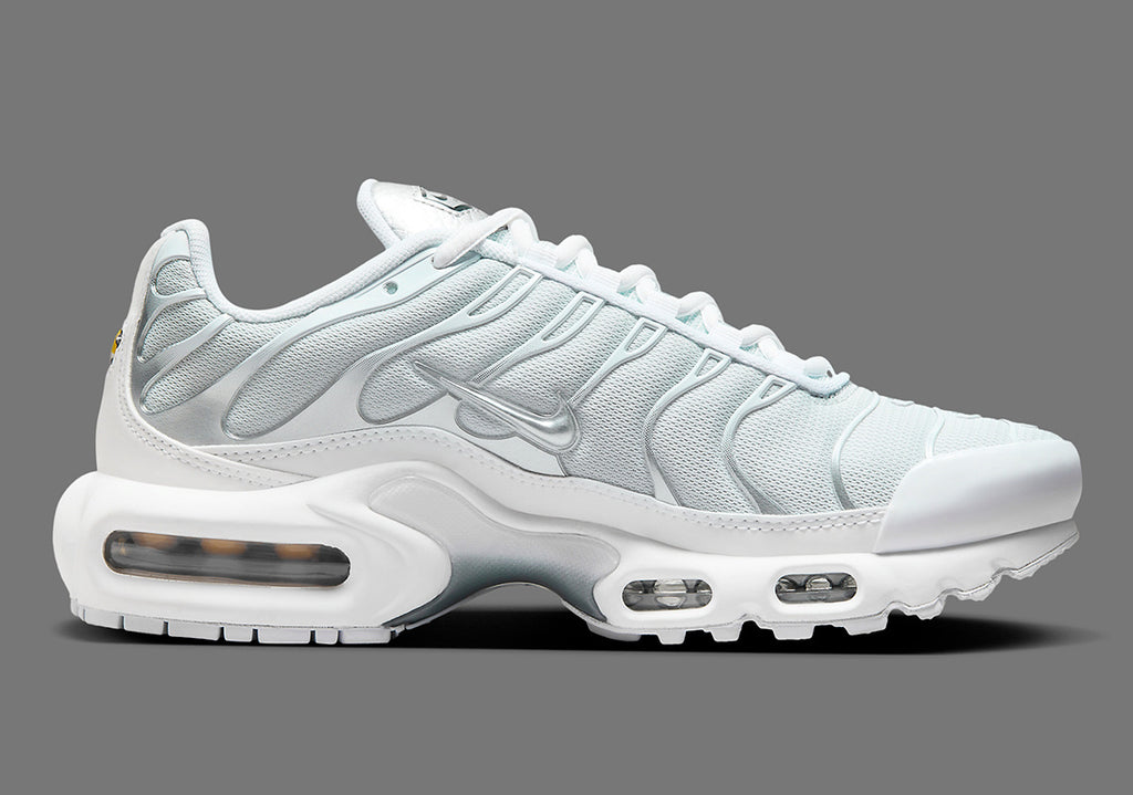 NIKE AIR MAX PLUS TN BLACK AND SILVER