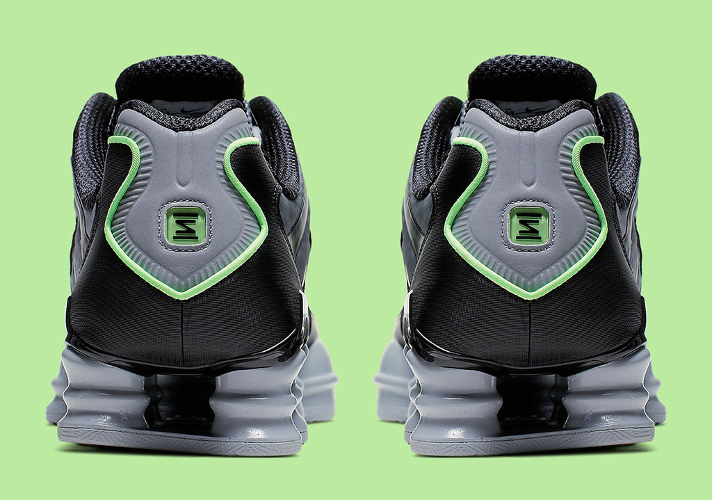 NIKE SHOX TL WOLF GREY LIME