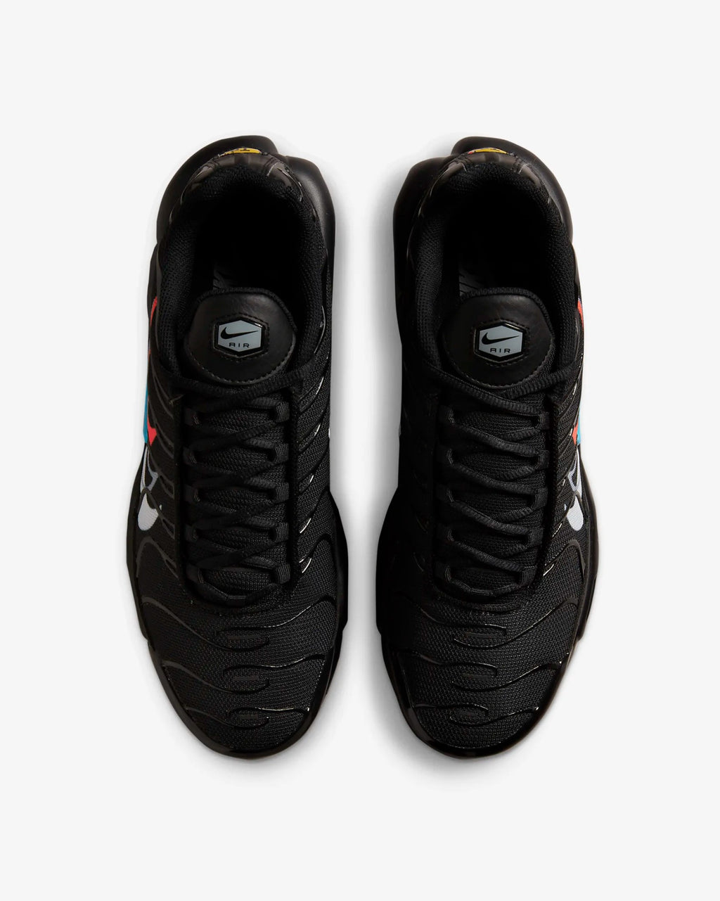 Nike Air Max Plus "Multi Swoosh Black/Bright Crimson"