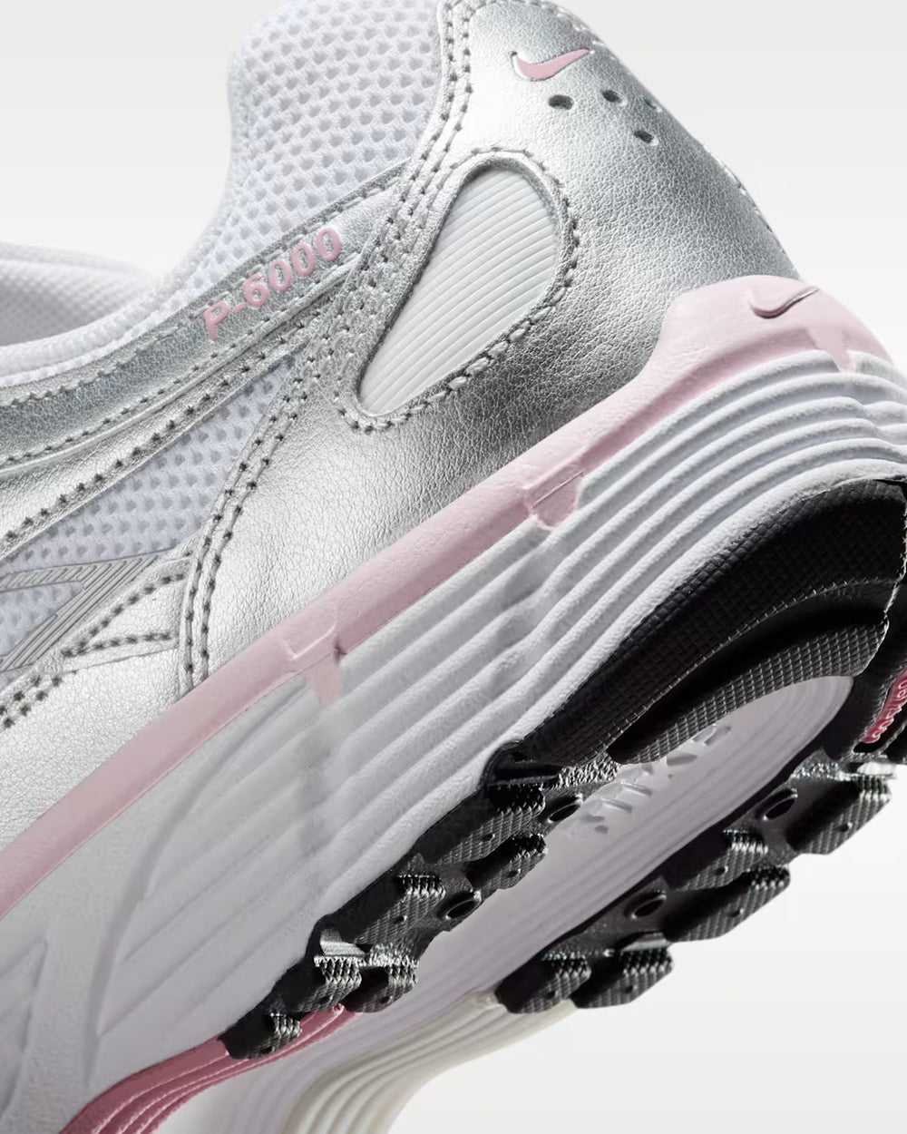 Nike P-6000 White Elemental Pink Metallic Silver BV1021-108