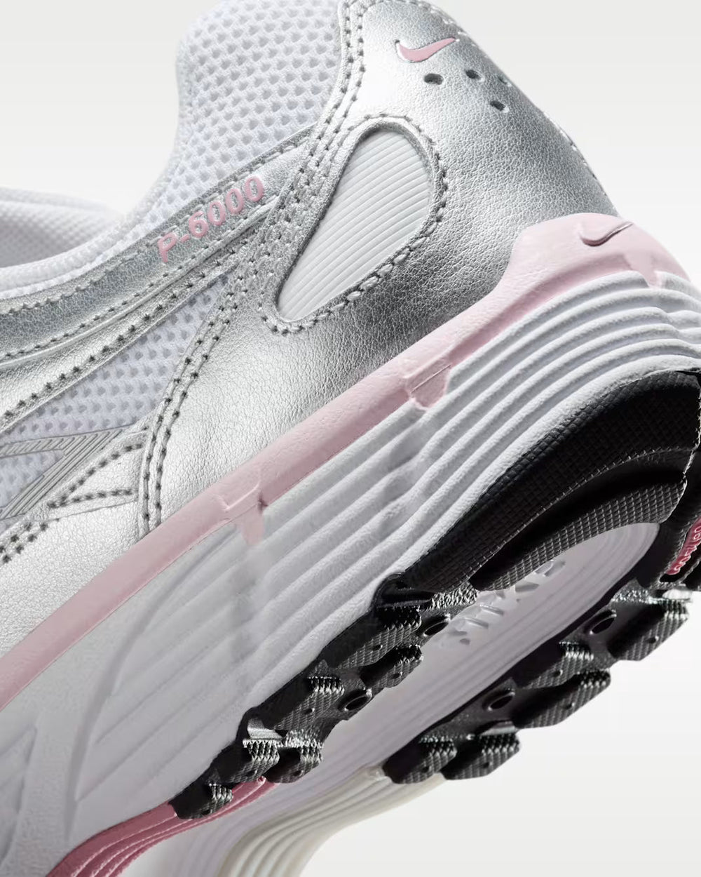 Nike P-6000 White Elemental Pink Metallic Silver BV1021-108 Nike