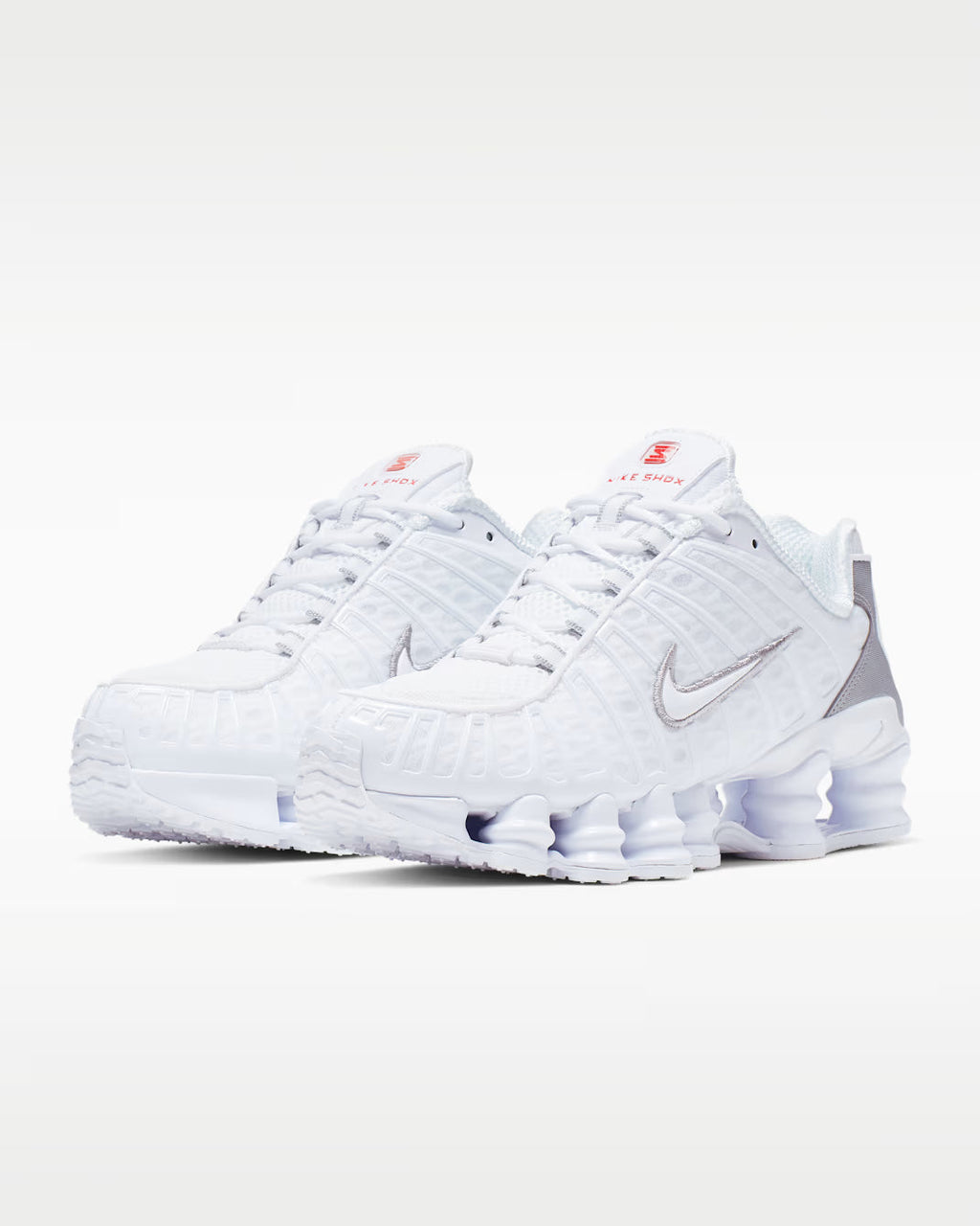 Nike Shox TL "White & Metallic Silver" AV3595-100 Nike